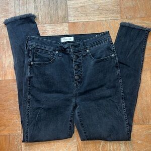 Madewell 10” high-rise skinny jeans